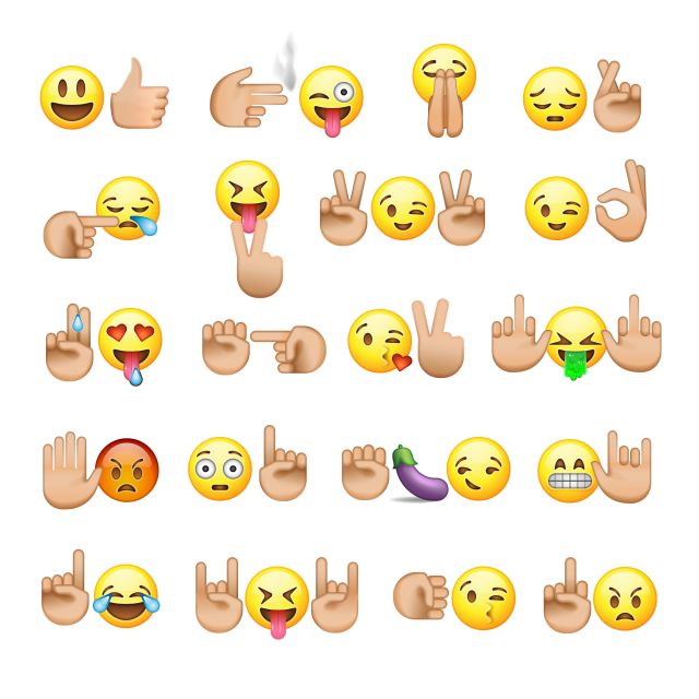 Flirten emojis