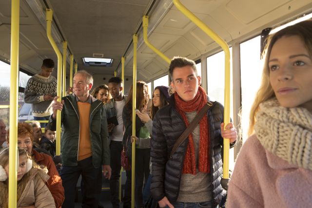 Flirten bahn